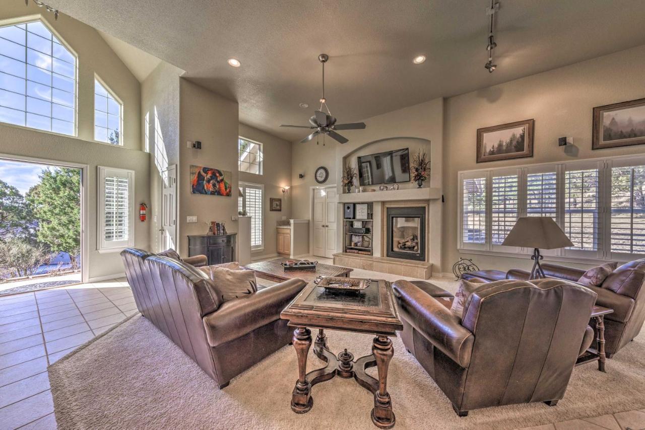 Roomy Ruidoso Retreat With Deck, Grill, And Mtn Views! Exterior photo
